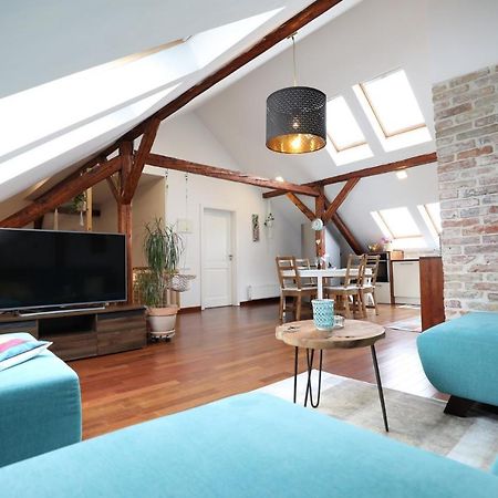 Beautiful And Romantic Penthouse With Two Terraces Bratislava Exteriér fotografie