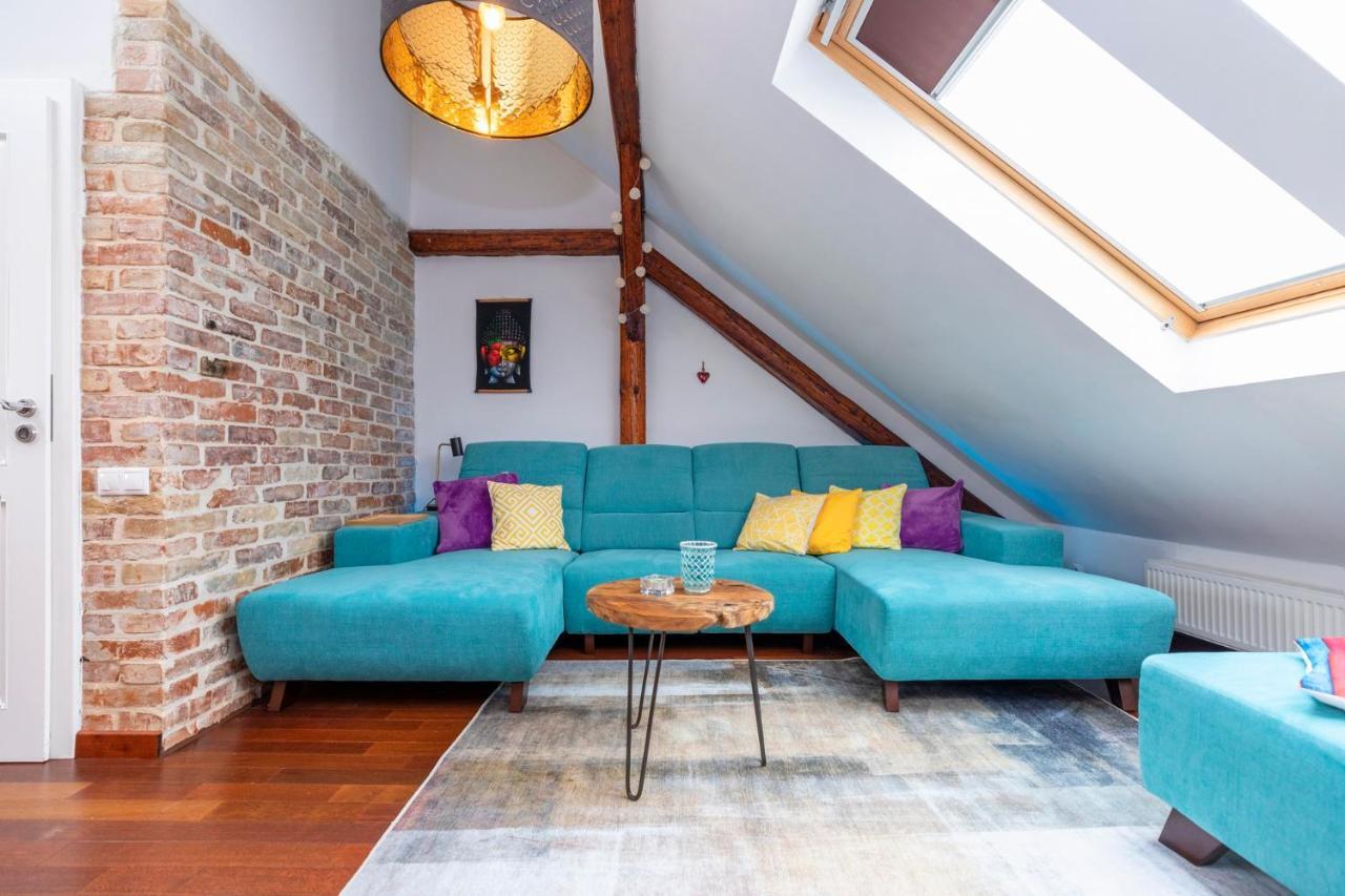 Beautiful And Romantic Penthouse With Two Terraces Bratislava Exteriér fotografie